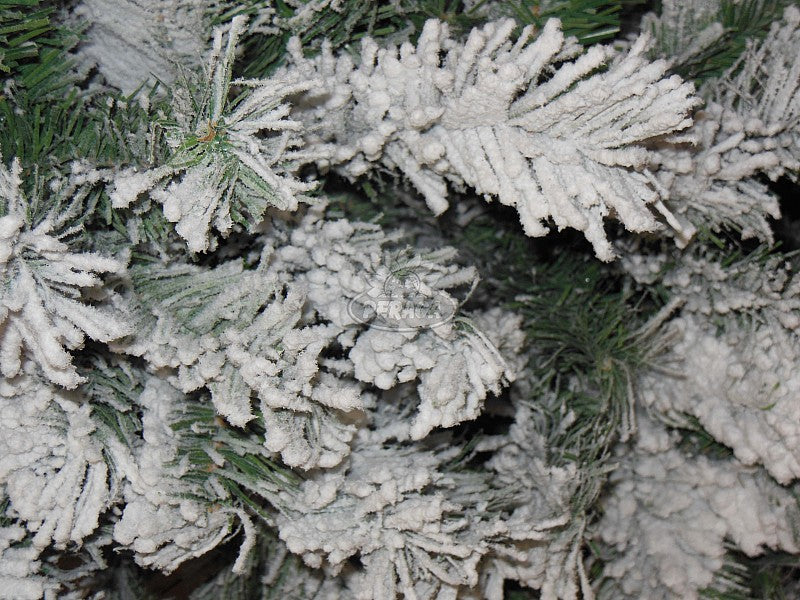 ALBERO DI NATALE MONTEBIANCO 210CM INNEVATO