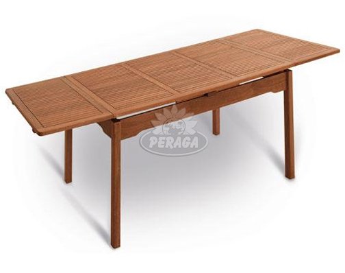 TAVOLO ESTENSIBILE 110X200/330 CM RETTANGOLARE IN KEROUING THUJA