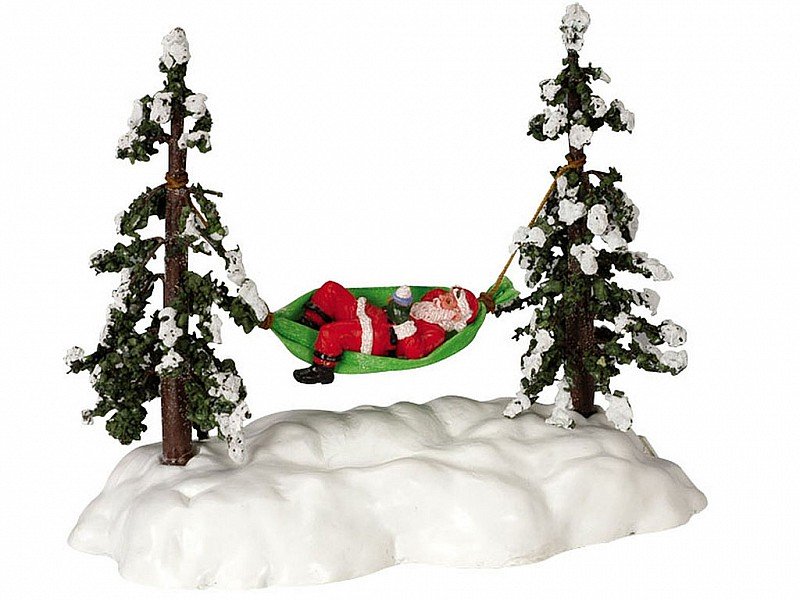 BABBO NATALE SU AMACA - SWINGING SANTA