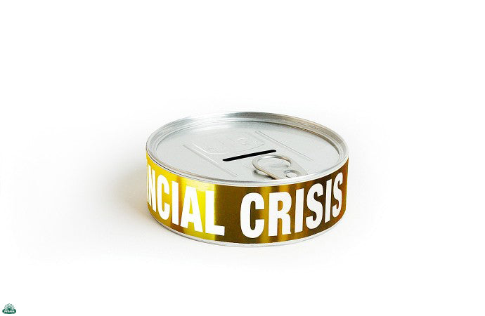 MINI SALVADANAIO FINANCIAL CRISIS SURVIVAL KIT DOIY