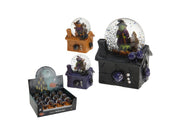 BOLLA ACQUA SFERA HALLOWEEN 7CM ASSORTITA STREGA
