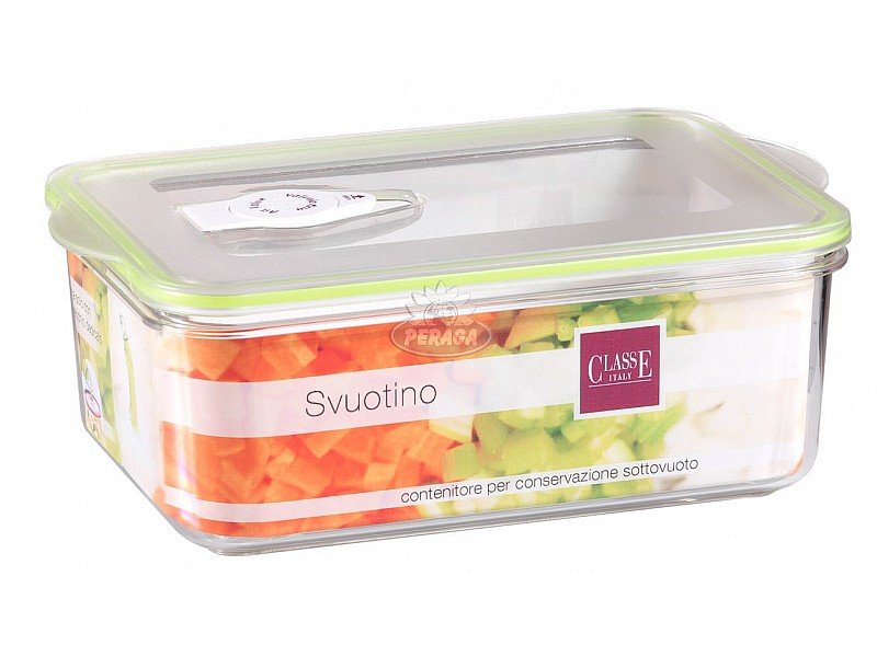 CONTENITORE SOTTOVUOTO RETTANGOLARE 1,3LT