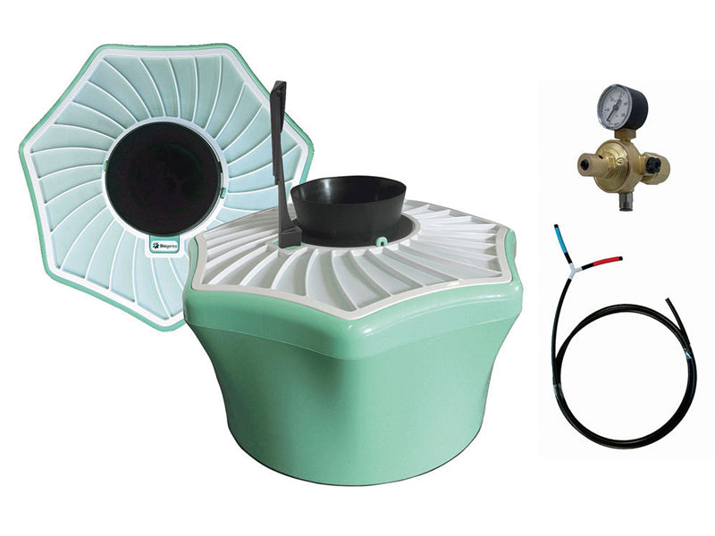 KIT EROGAZIONE CO2 TRAPPOLA BIOAGENTS MOSQUITAIRE CO2 UPGRADE
