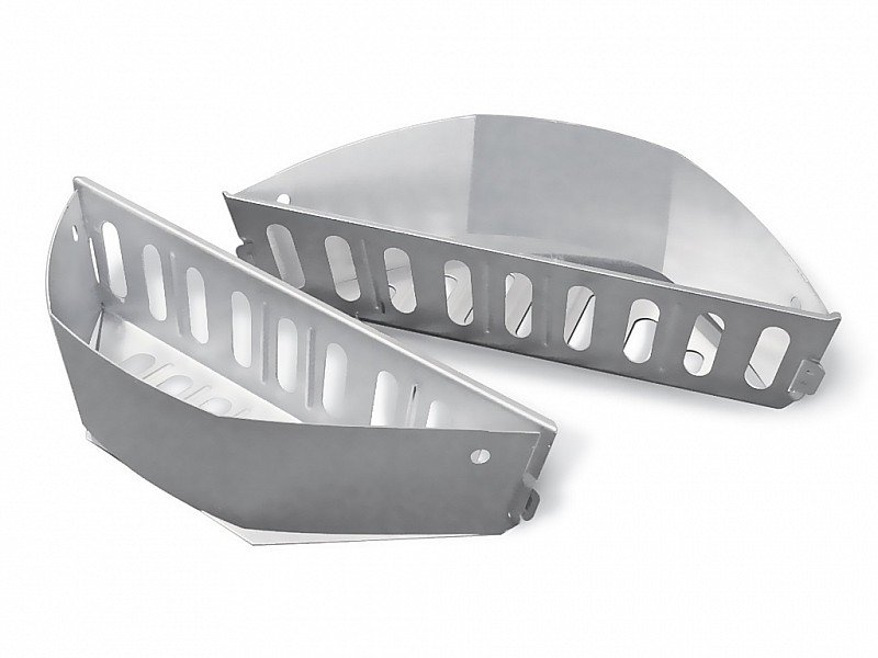 CESTI PORTACARBONE (2 PEZZI) PER BARBECUE WEBER