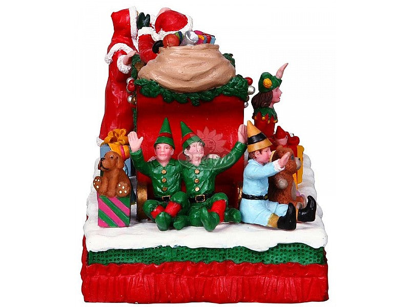 BABBO NATALE SU CARROZZA - SANTA FLOAT