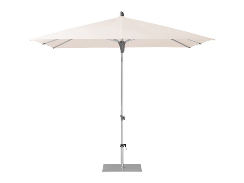 OMBRELLONE RETTANGOLARE BIANCO 210X150CM ALU PUSH GLATZ