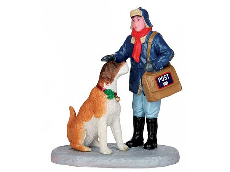 POSTINO CON CANE - FRIENDLY FIDO