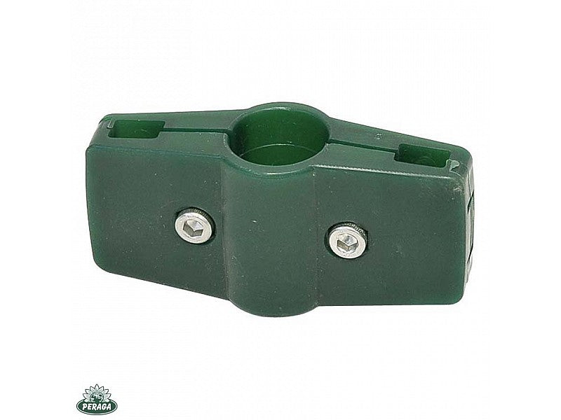 4 MORSETTI DOPPI DI SUPPORTO PER PALO Ø 25 MM