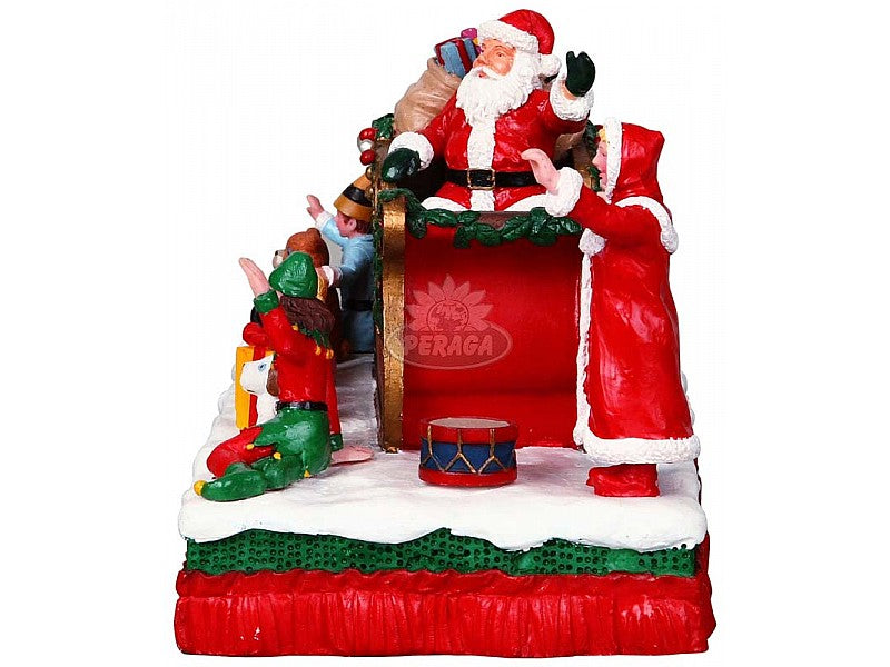BABBO NATALE SU CARROZZA - SANTA FLOAT