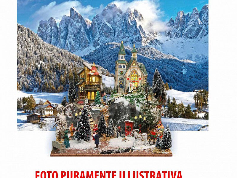 PAESAGGIO VILLAGGIO MINI 50X38CM