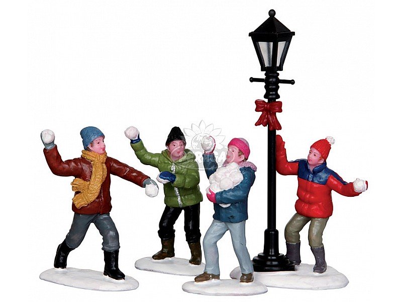 BATTAGLIA A PALLE DI NEVE - SNOWBALL FIGHT