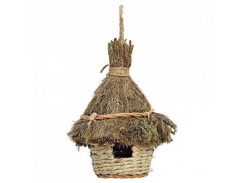 CASETTA CAPANNA APPENDIBILE PER UCCELLI SELVATICI