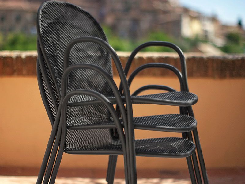 OFFERTA TAVOLO PLUS4 ALLUNGABILE 160+110X90CM  + 4 POLTRONE DARWIN FERRO ANTICO