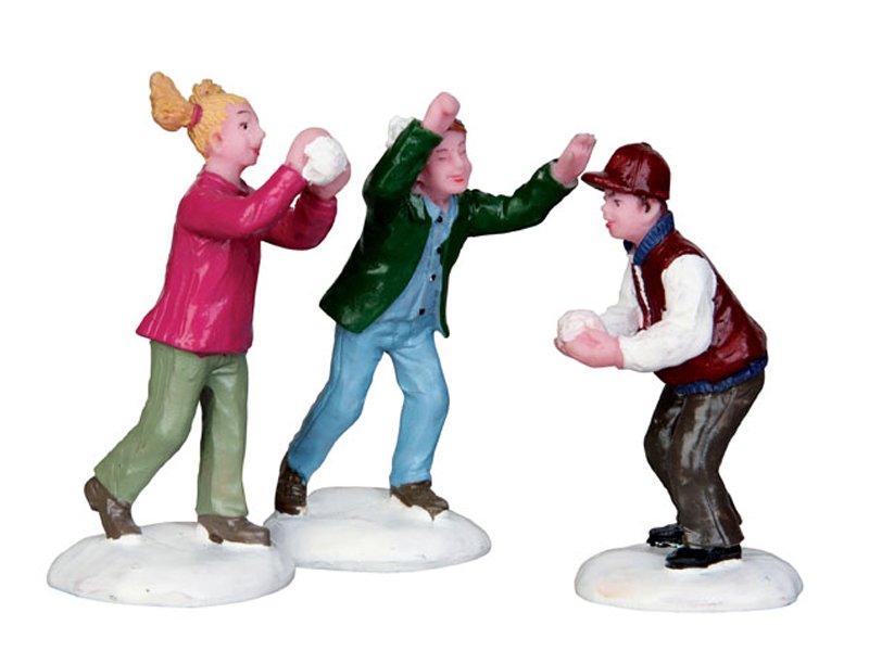 BATTAGLIA A PALLE DI NEVE - SNOWBALL FIGHT SET OF 3