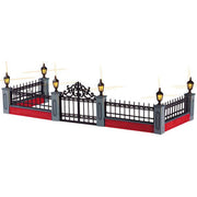 RECINZIONE IN FERRO BATTUTO - LIGHTED WROUGHT IRON FENCE