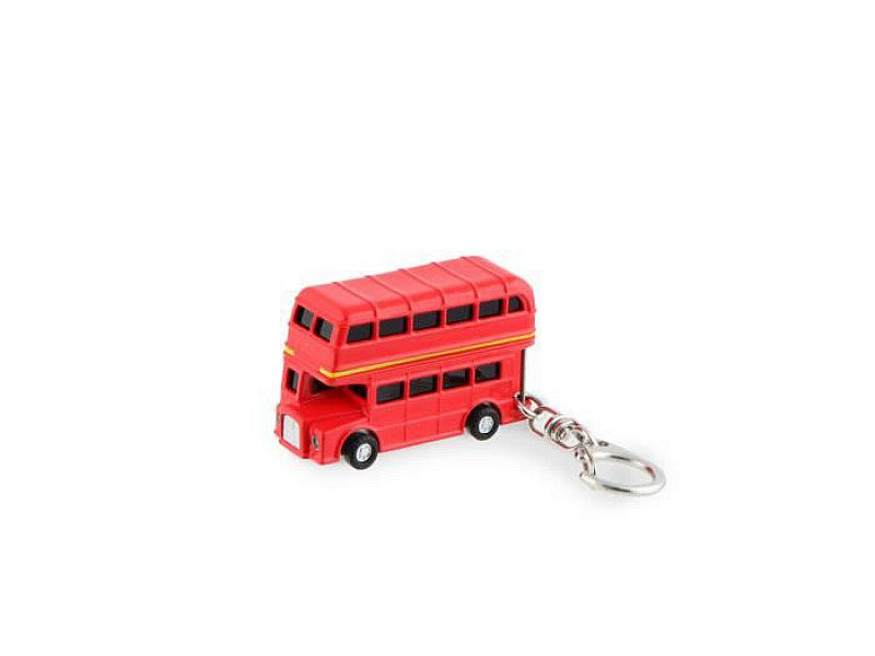 PORTACHIAVI BUS ROSSO INGLESE LED