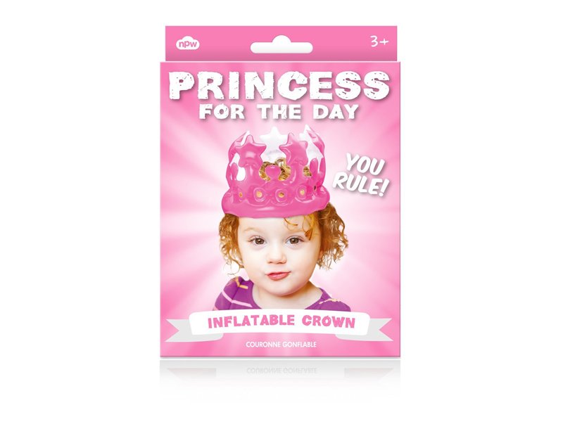 PRINCESS FOR A DAY - CORONA GONFIABILE