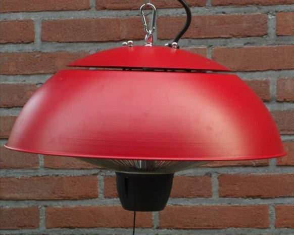 RISCALDATORE APPENDIBILE ROSSO Ø42,5CM PER ESTERNO ED INTERNO CA