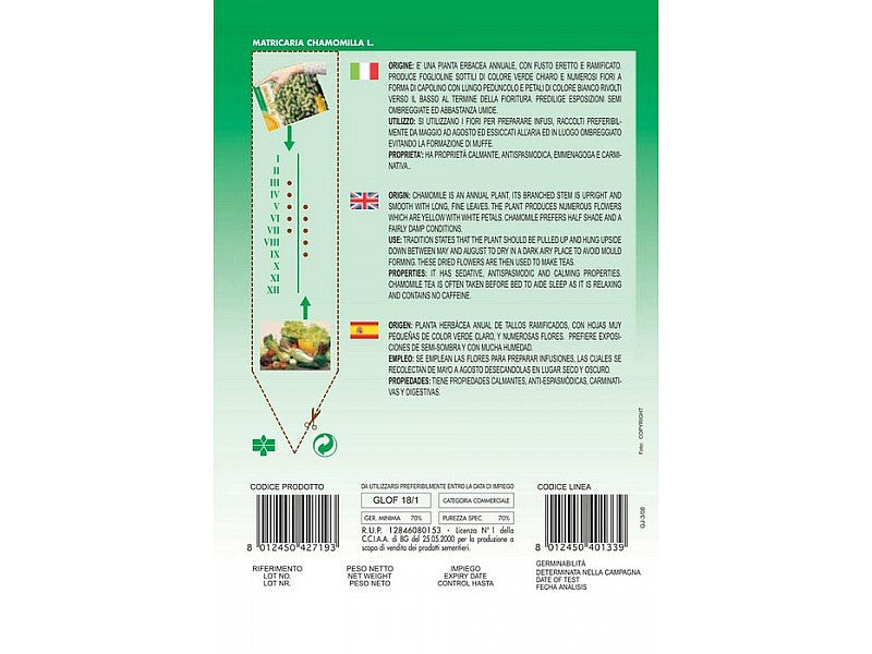 BUSTINA CON SEMI DI CAMOMILLA