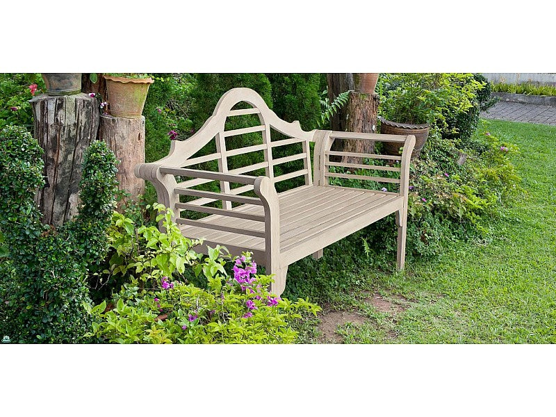 PANCA IN LEGNO SBIANCATA BIBLOS 138X59X99H BIZZOTTO
