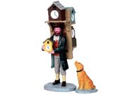 VENDITORE DI OROLOGI - CLOCK SELLER SET OF 2