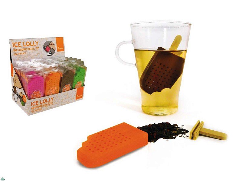INFUSORE DEL Tè A FORMA DI GHIACCIOLO - ICE JOLLY PUSHER