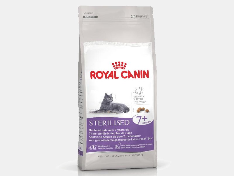 ROYAL CANIN STERILISED 7+ PER GATTI STERILIZZATI - SACCO DA 400G