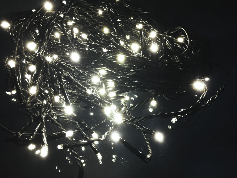 STALATTITI 119 LED MINI EFFETTO GHIACCIOLO BIANCO FREDDO