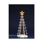 LIGHTED SILHOUETTE TREE, CLEAR - SILHOUETTE ALBERO CON LUCI