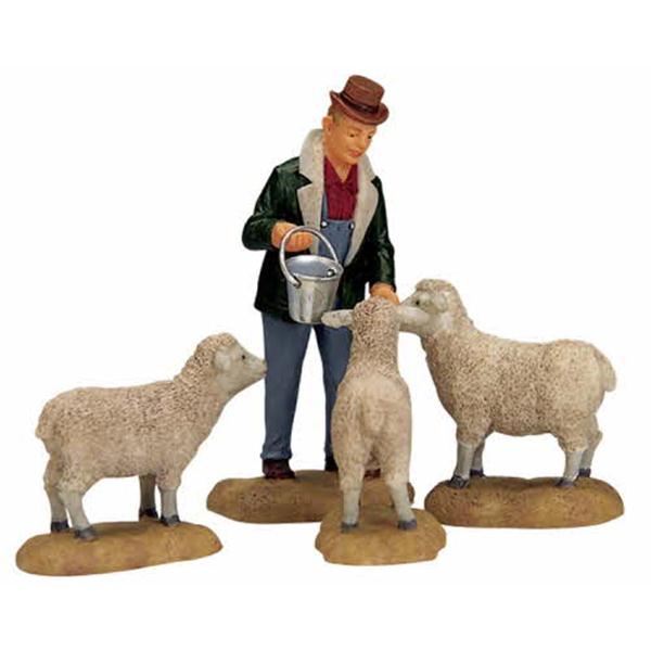 LEMAX PASTORE CON PECORE - THE GOOD SHEPHERD COD.12499