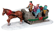 CAVALLO CON SLITTA - SLEIGH RIDE
