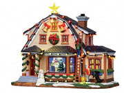 CASA CON PERSONE CHE LA DECORANO - DECORATING THE HOUSE
