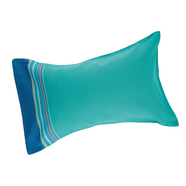 CUSCINO DA SPIAGGIA GONFIABILE 26X40CM AZZURRO MARTIN S