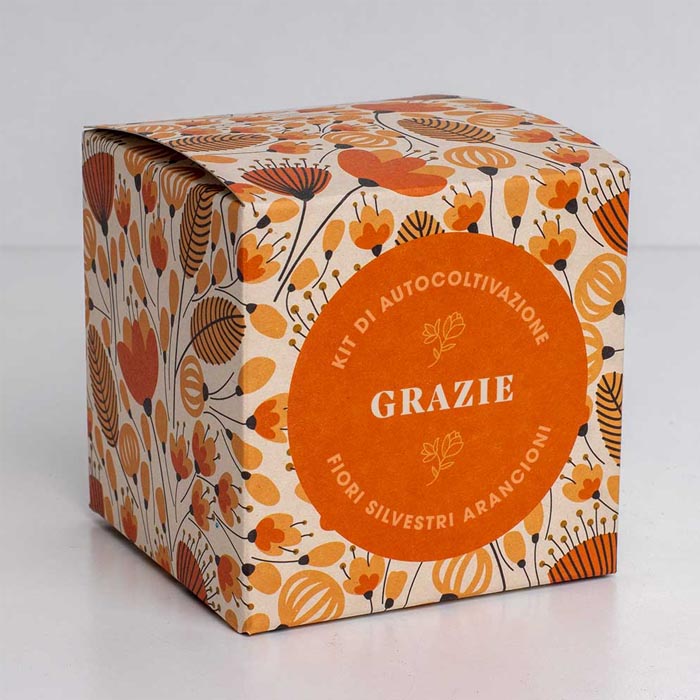 KIT DI AUTOCOLTIVAZIONE DILLO CON I FIORI - GRAZIE