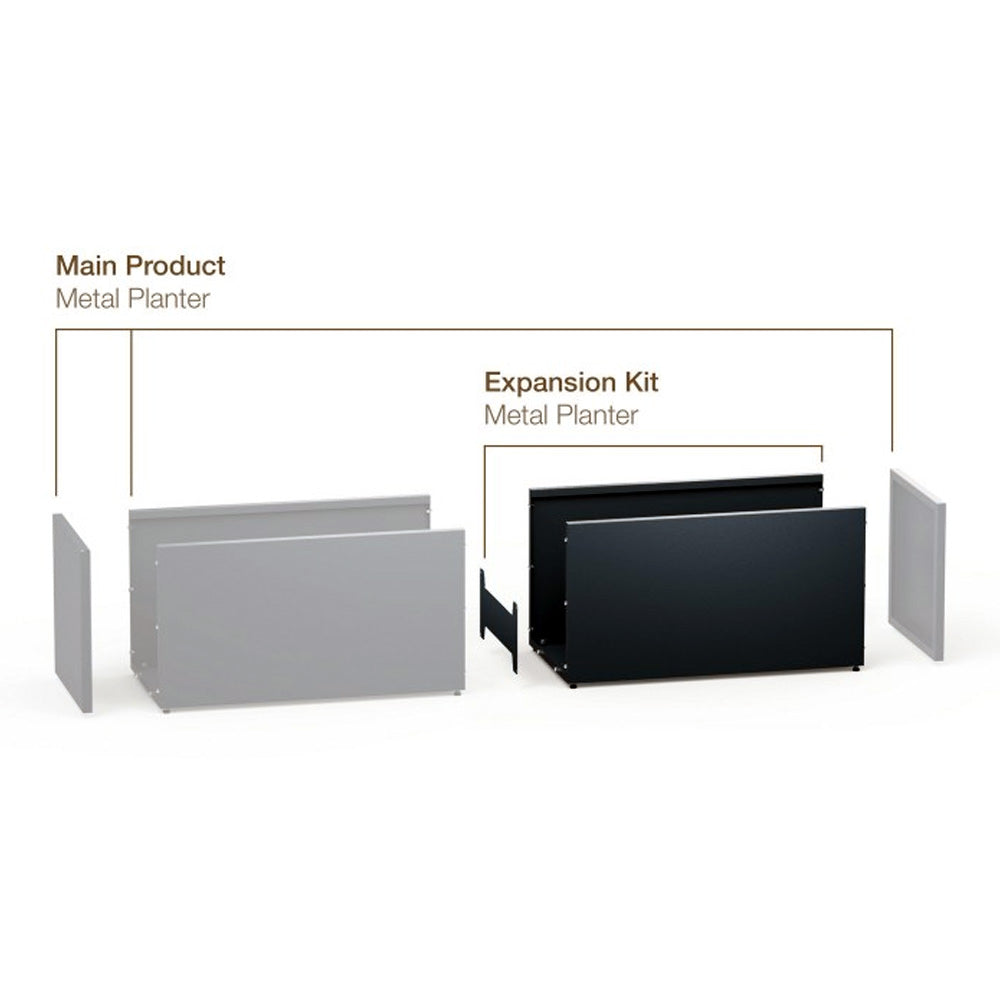 KIT DI ESPANSIONE 100X40X115 PER FIORIERA "PLANTER DIVIDER"