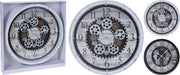 OROLOGIO DA PARETE CON MOVIMENTI INGRANAGGI 50CM ROMANI/CLASSICI