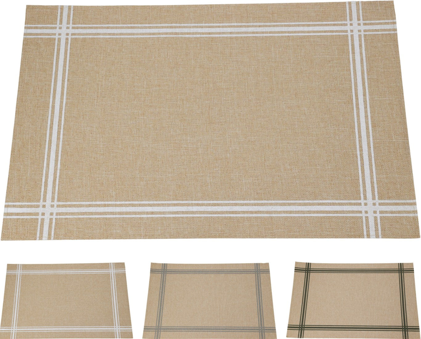 Tovaglietta in Poly Lino 43x30cm Colore Assortito