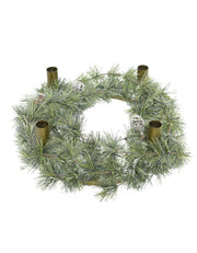 GHIRLANDA DA TAVOLO CON 4 PORTACANDELE DIAM.60CM