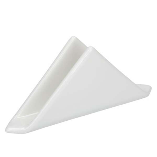 PORTA TOVAGLIOLI TRIANGOLARE IN PORCELLANA LINEA COVIVIO