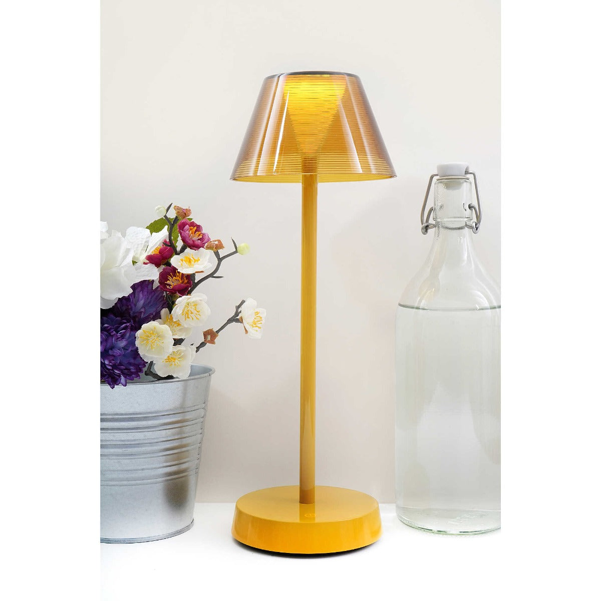 LAMPADA DA TAVOLO DINER 12,5X34 CM. SENAPE