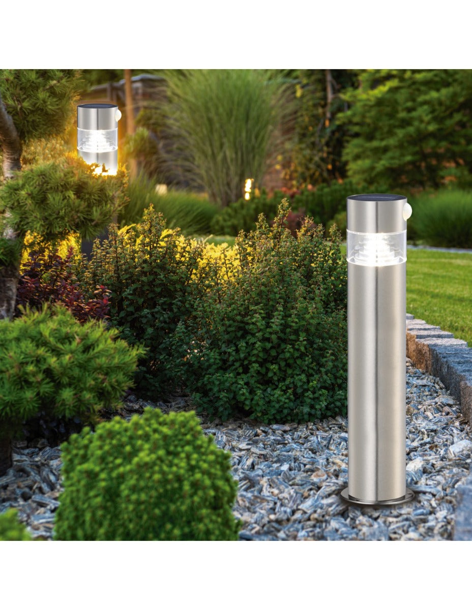 LAMPADA SOLARE DA TERRA 150 LUMEN CON RILEVATORE DI MOVIMENTO