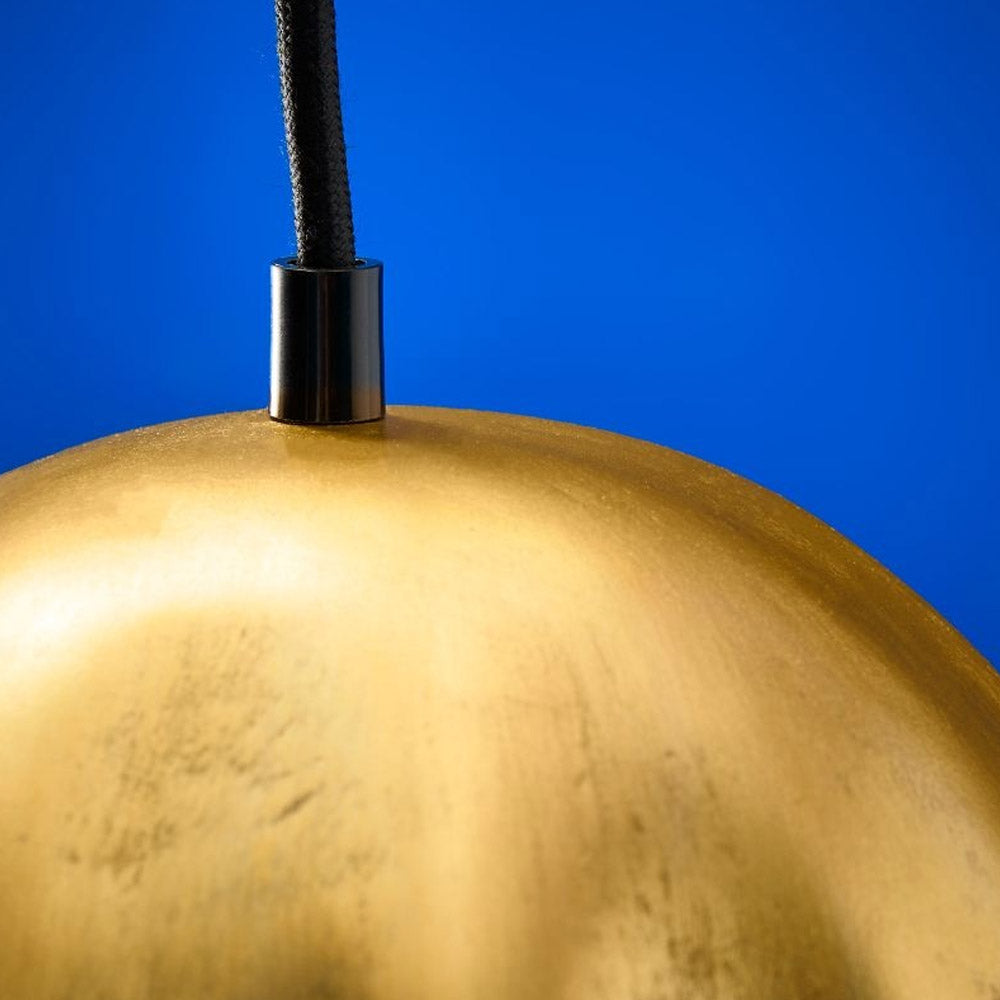LAMPADA DA SOFFITTO MEDUSA AVA 22.5X21.5X42CM COLOR ORO