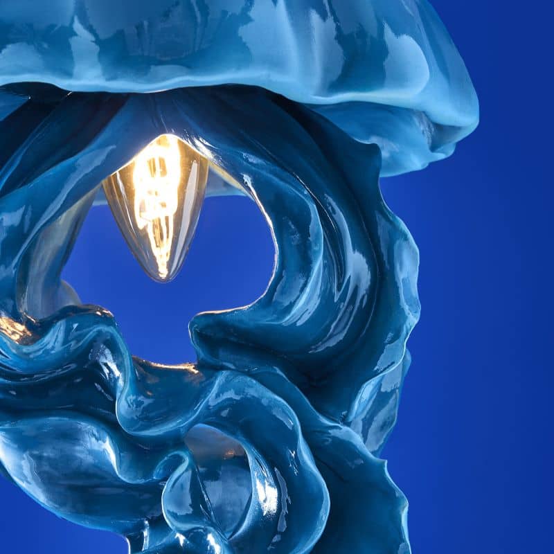 LAMPADA DA SOFFITTO MEDUSA AVA 22.5X21.5X42CM COLORE BLU