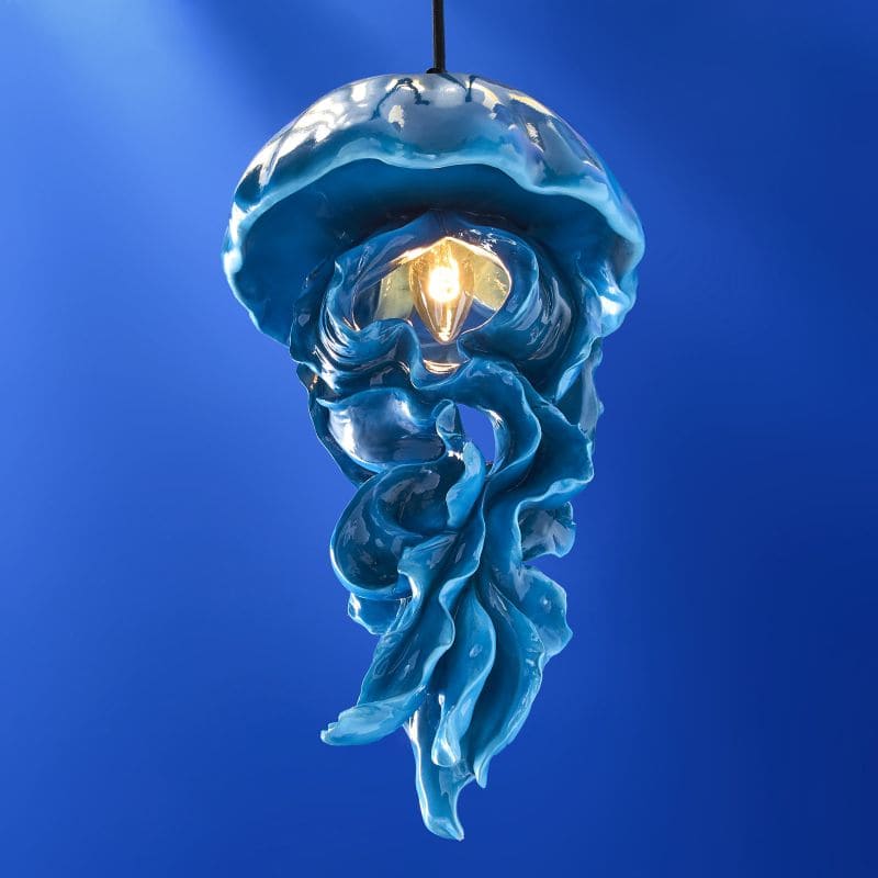 LAMPADA DA SOFFITTO MEDUSA AVA 22.5X21.5X42CM COLORE BLU