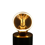 LAMPADA DA TAVOLO A LED O-2 FUME SMOKE FINISH 8X5X12CM