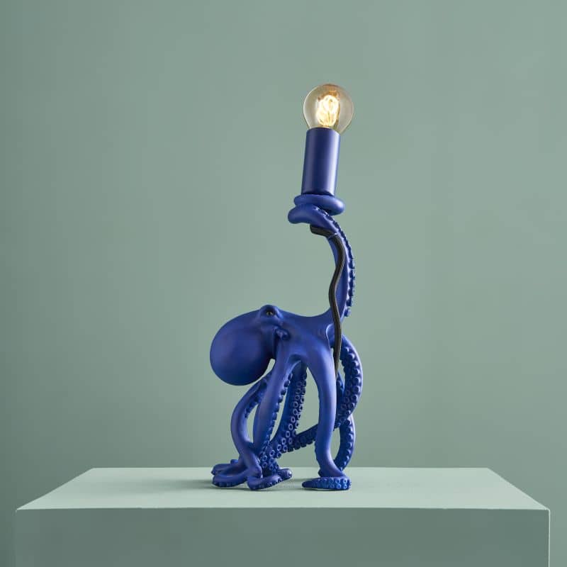 LAMPADA DA TAVOLO POLPO BABY OTTO OCTOPUS COLORE BLU