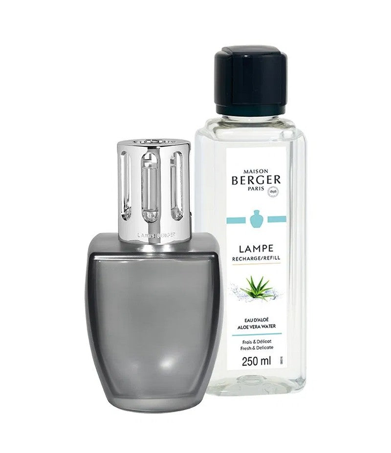 LAMPADA CATALITICA JUNE GRIS SATINE+RICARICA