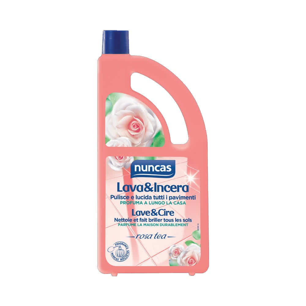 LAVA & INCERA DETERGENTE PER PAVIMENTI ROSA TEA 1 LITRO