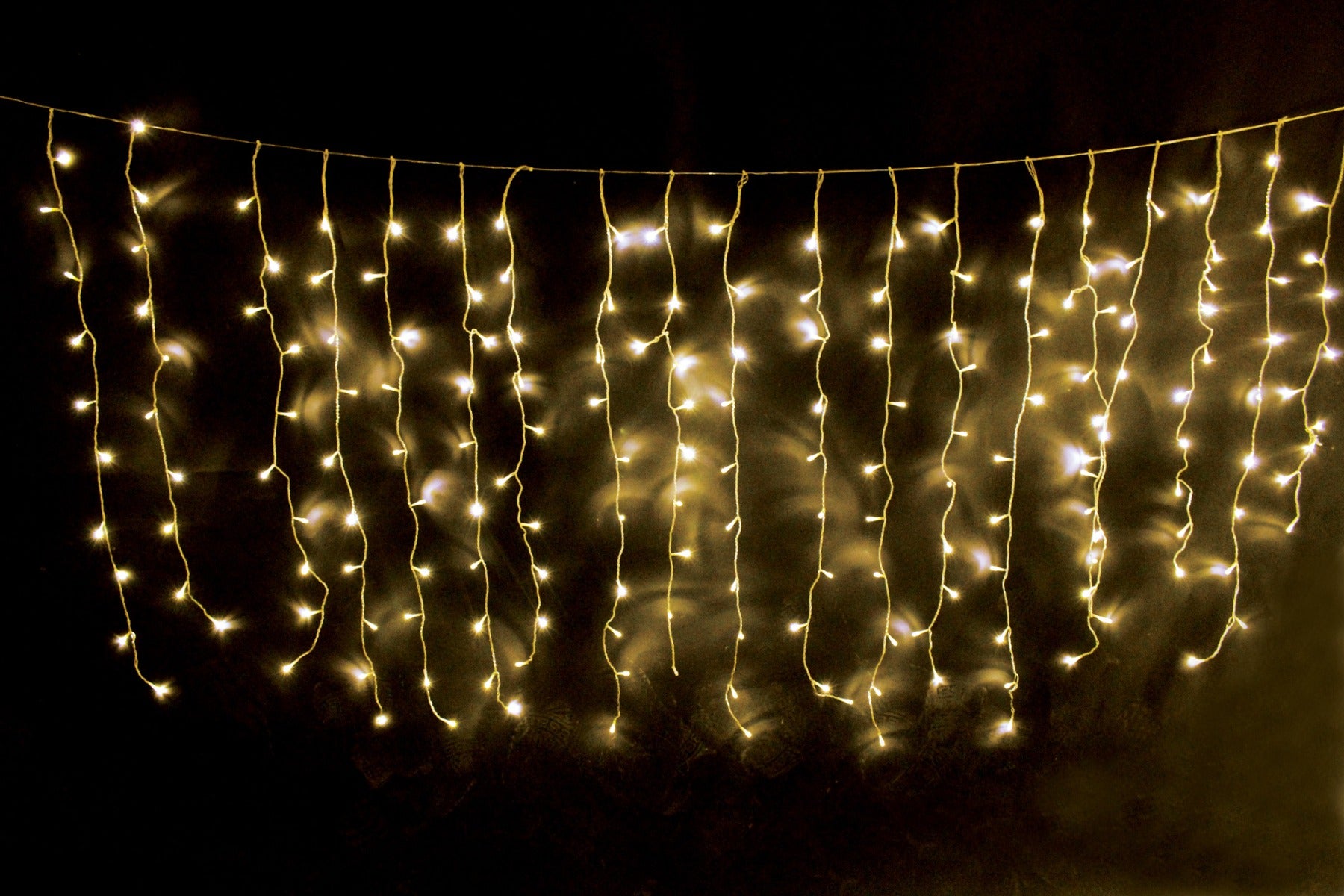TENDA 500 LED BIANCO CALDO CON GIOCHI DI LUCE 5X1M IP44