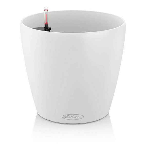 VASO CLASSICO COLOR BIANCO D28XH26CM